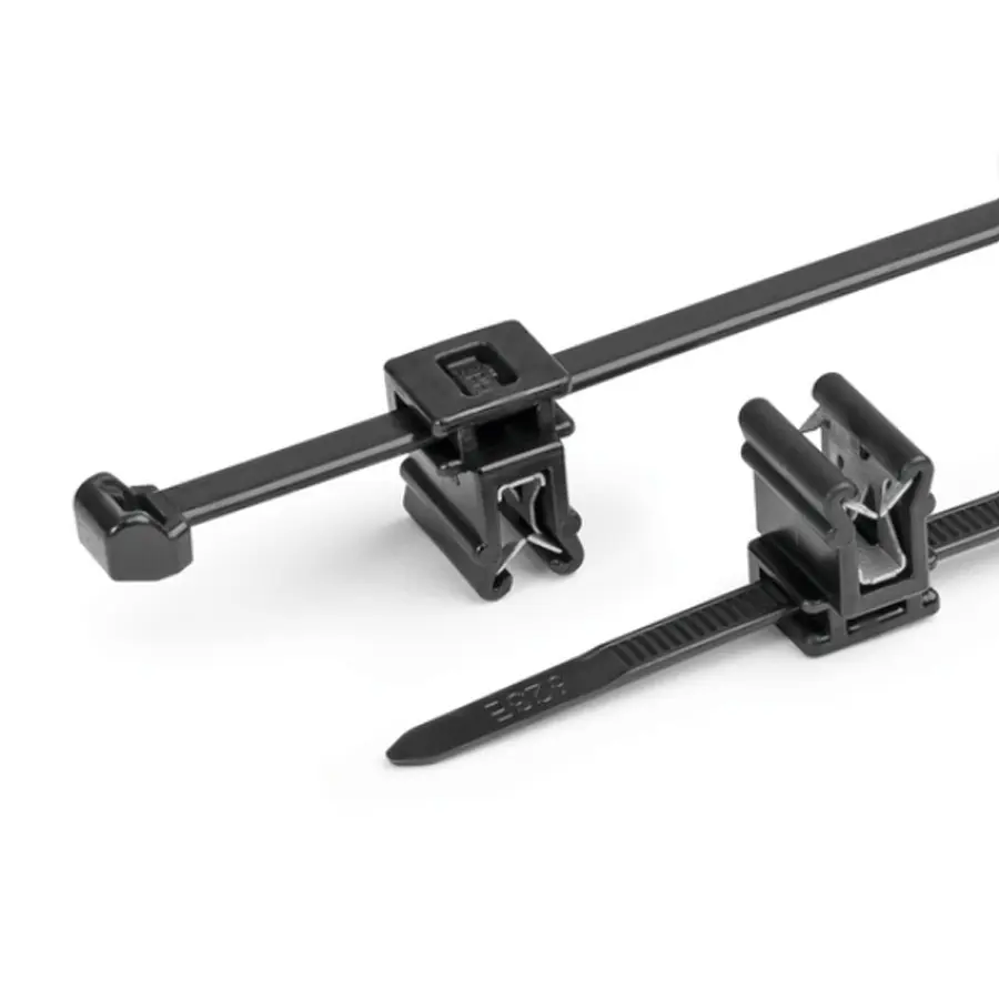 PV Kabelbinder UV beständig mit Clip