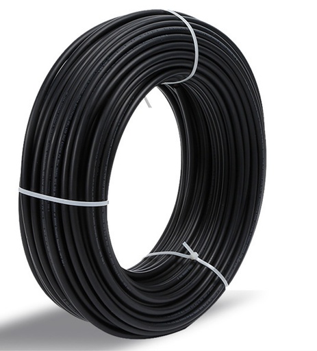 [790006] 6mm² Solarkabel H1Z2Z2-K Schwarz 100m